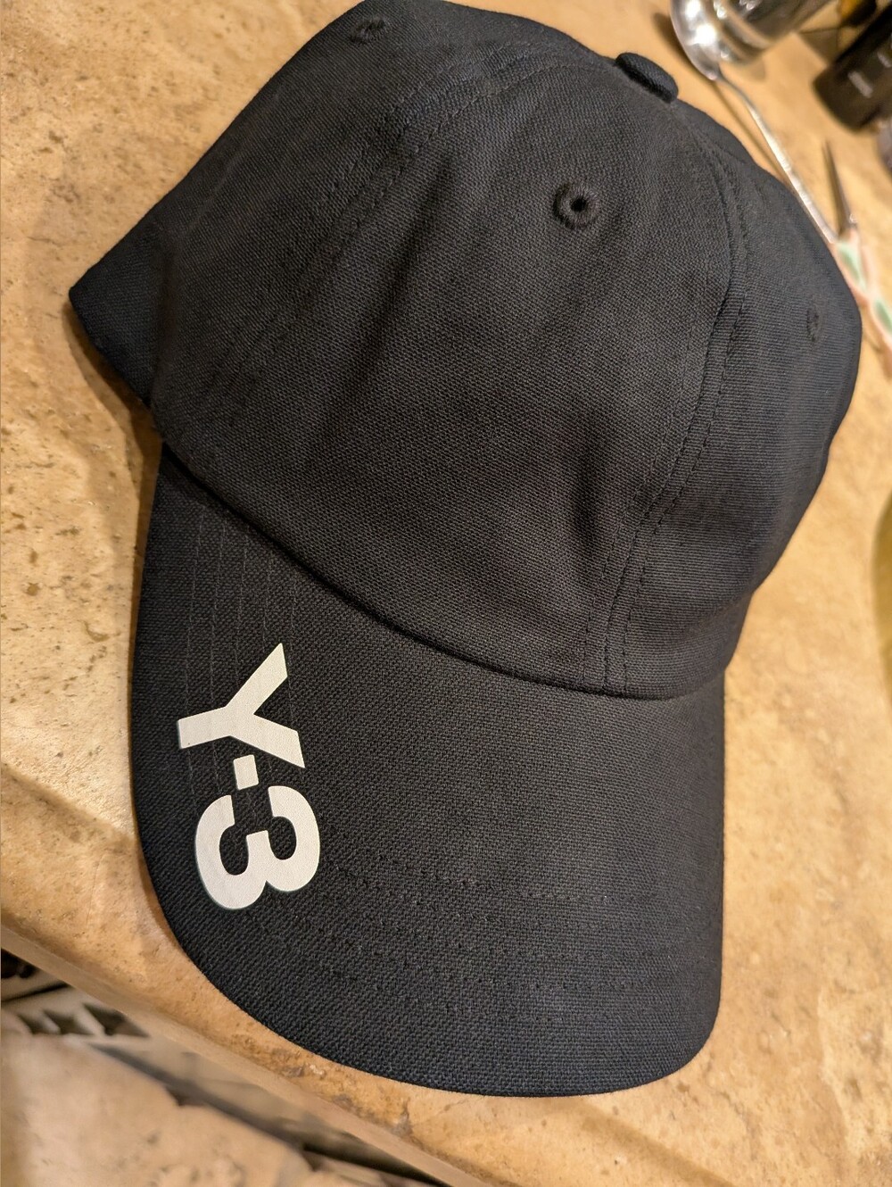 NWOT Y-3 Adidas Yohji Yamamoto 2020 CH1 Cap Hat GK3127 Deadstock Black Archive